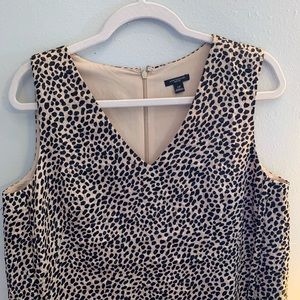 Ann Taylor leopard midi